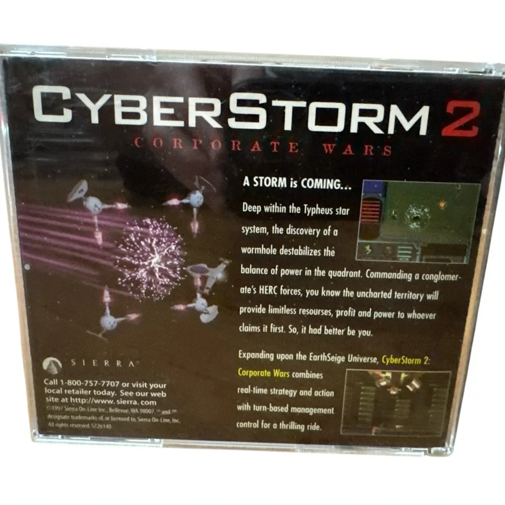 Outpost‎ 2 Divided Destiny (Windows 95 PC) CD-ROM